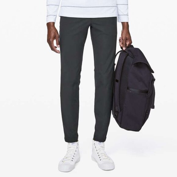 Lululemon Men's ABC Slim Fit Pants *Warpstreme - Dark Grey - Picture 1 of 8
